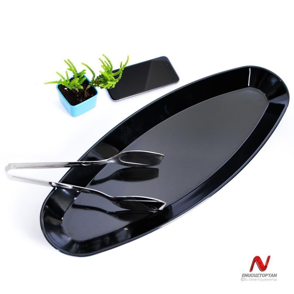 Göreme 542 Termostar Kırılmaz Melamin Oval Sunum Tabağı 50cm | ID4918