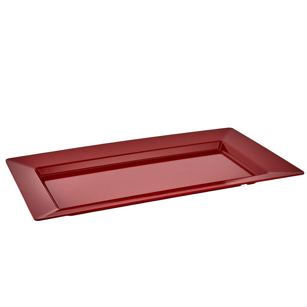 Göreme 548 Termostar Kırılmaz Melamin Açık Büfe Servis Tabağı 50x28cm | ID4925