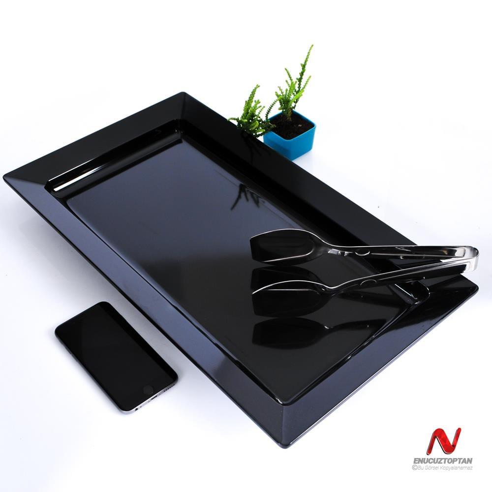 Göreme 548 Termostar Kırılmaz Melamin Açık Büfe Servis Tabağı 50x28cm | ID4925