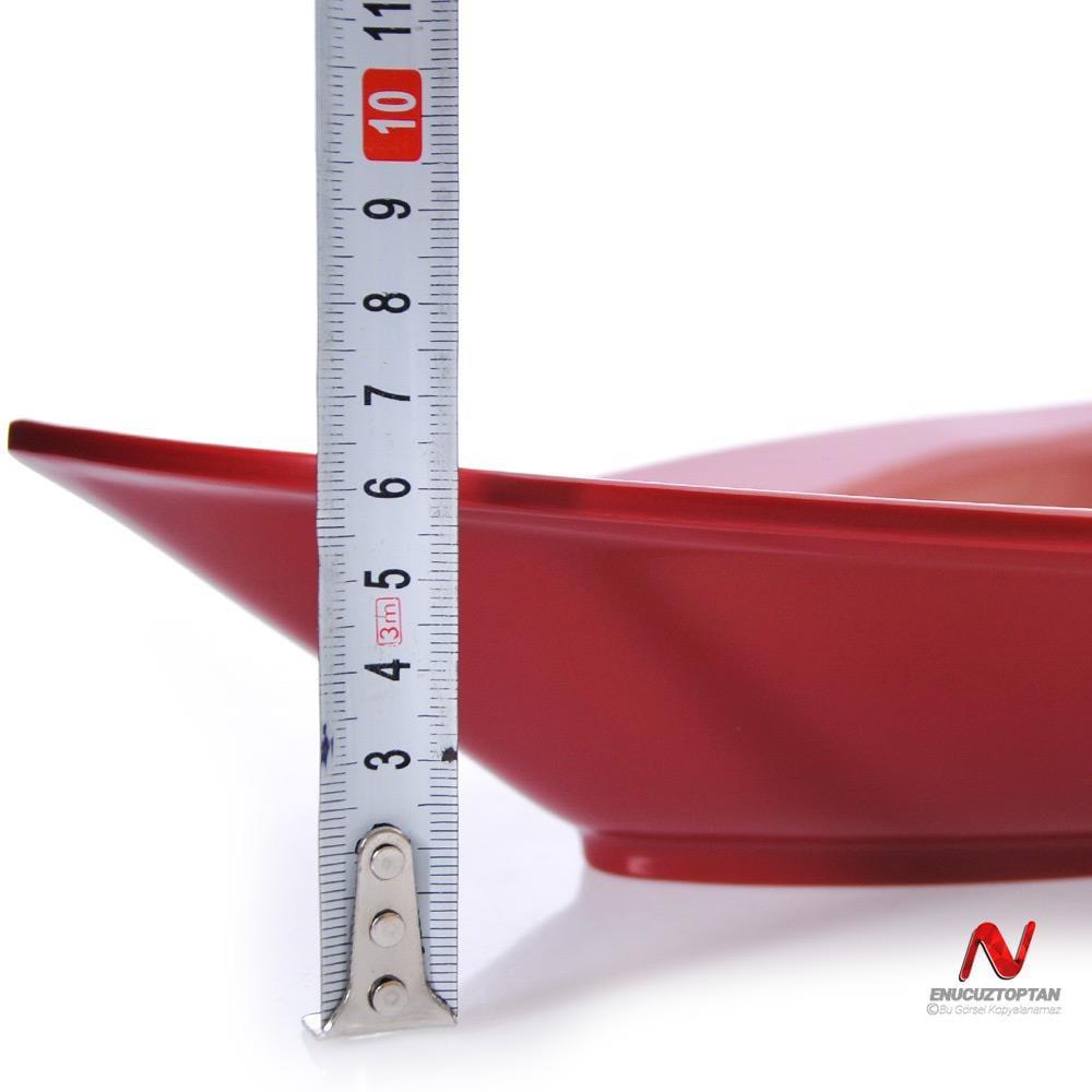 Göreme 550 Termostar Kırılmaz Melamin Açık Büfe Yaprak Salata Kasesi 40 cm | ID2958