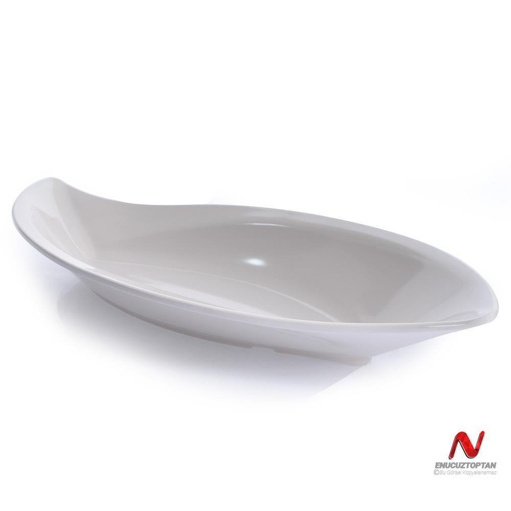 Göreme 550 Termostar Kırılmaz Melamin Açık Büfe Yaprak Salata Kasesi 40 cm | ID2958