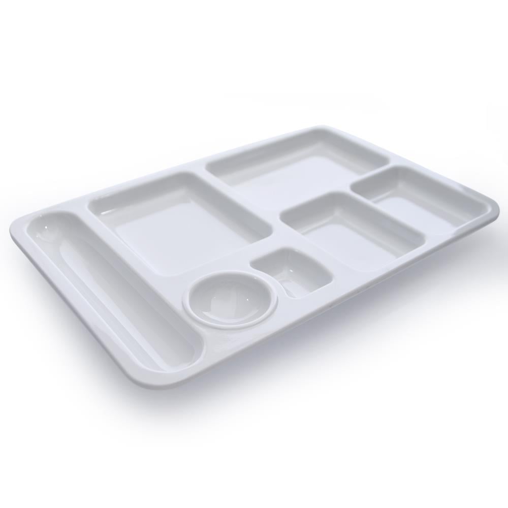 Göreme 562 Termostar Melamin 7 Gözlü Mama Tabldot Tabağı | ID4954