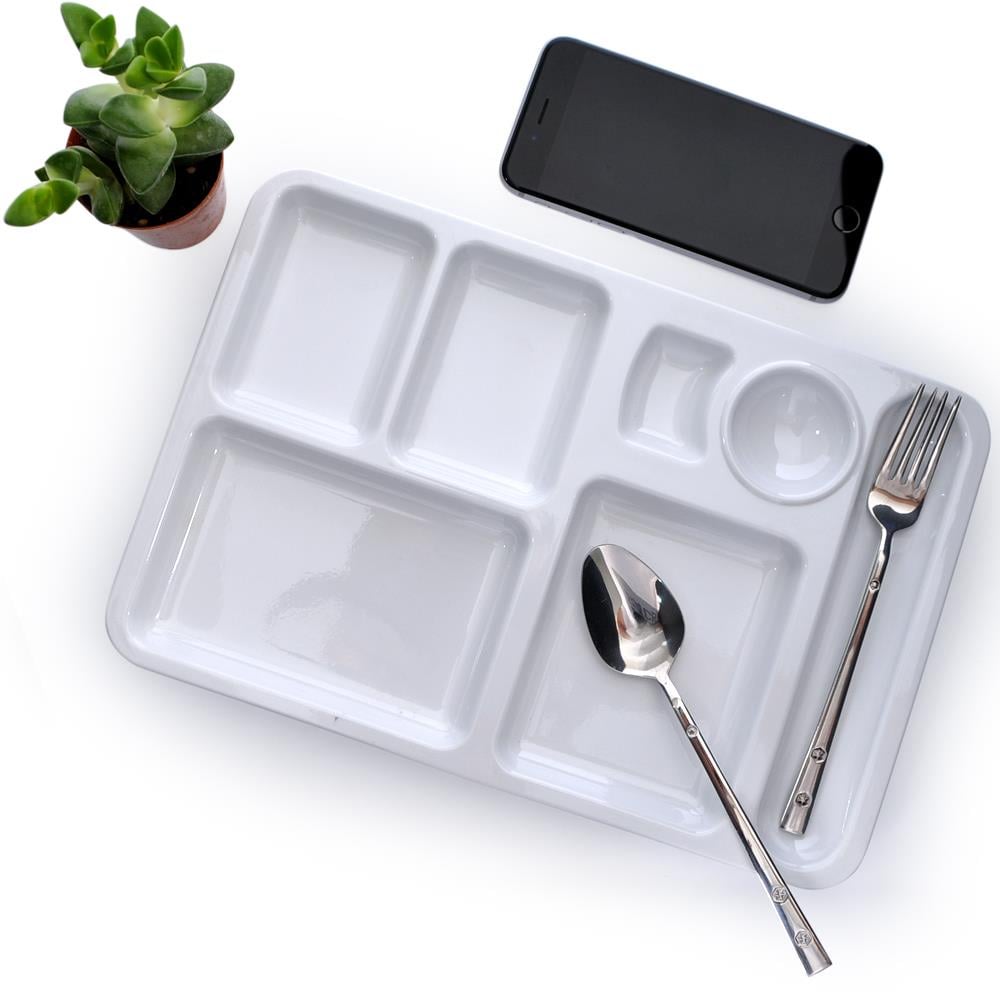 Göreme 562 Termostar Melamin 7 Gözlü Mama Tabldot Tabağı | ID4954