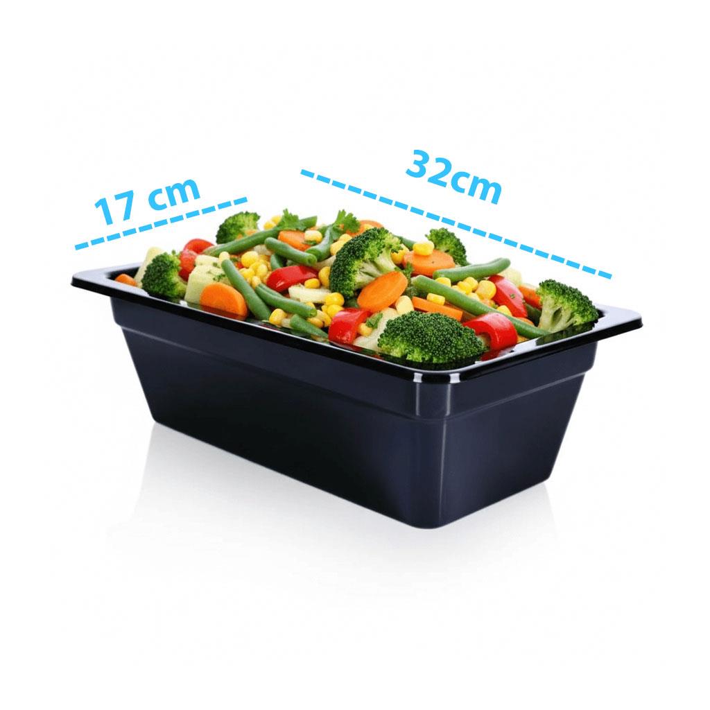 Göreme 563 Kırılmaz Melamin GN-Gastronorm Küvet Pan 1/3 100mm | ID4942