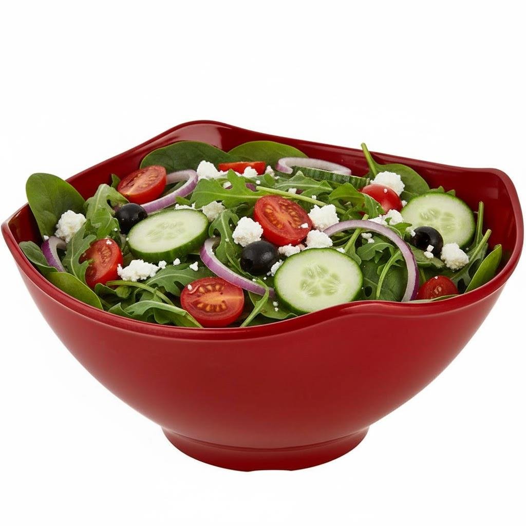 Göreme 565 Termostar Kırılmaz Melamin Diva Bowl Salata Sunum Kasesi 36cm | ID4914