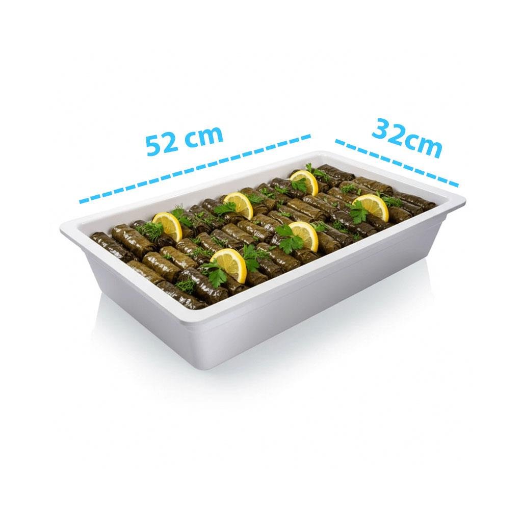 Göreme 568 Kırılmaz Melamin GN-Gastronorm Küvet Pan 1/1 100mm| ID4943