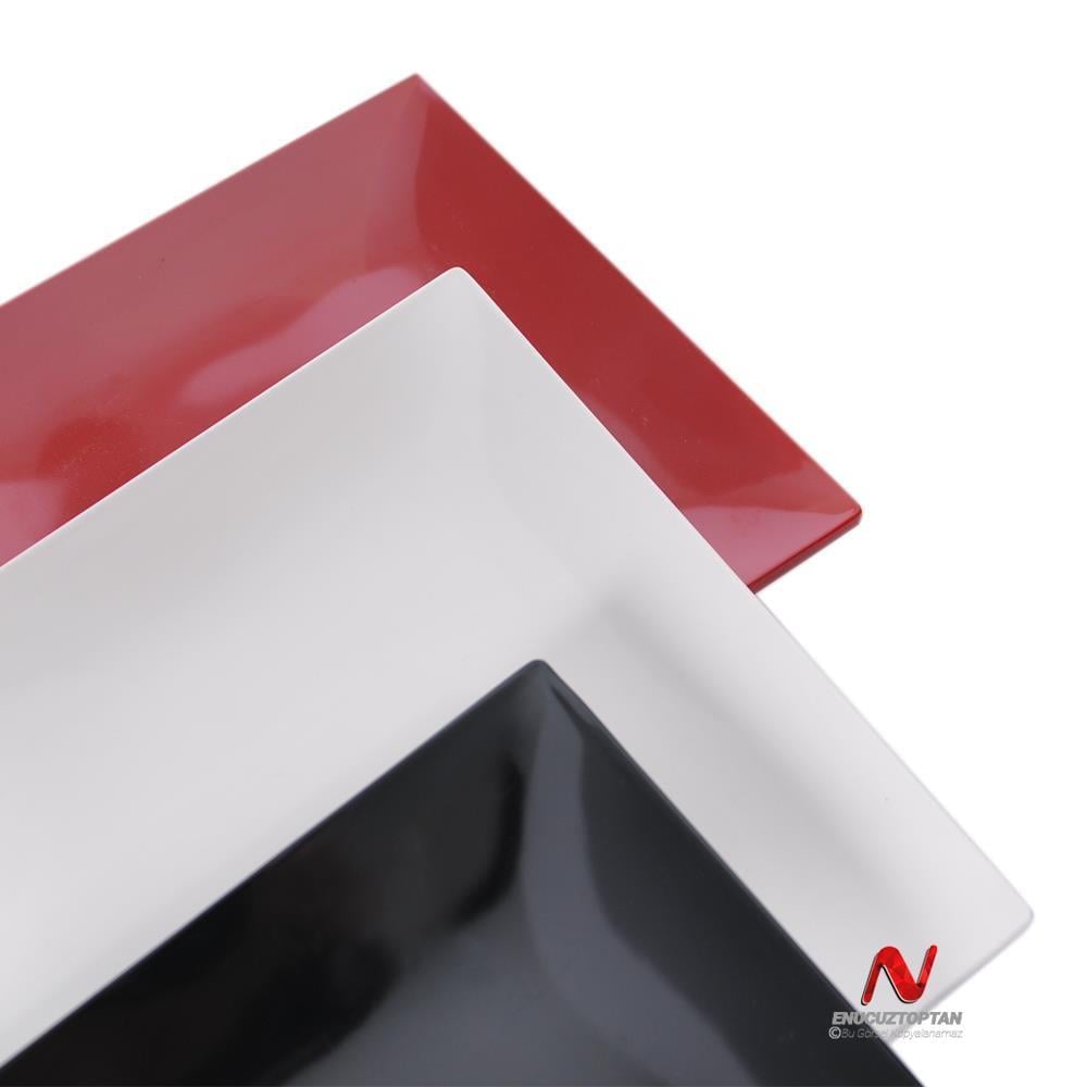 Göreme 569 Termostar Kırılmaz Melamin Form Servis Tabak 21cm | ID4922