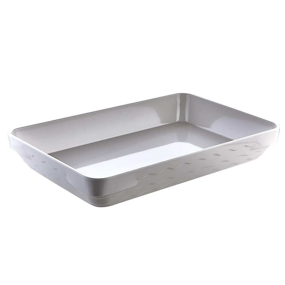 Göreme 570 Termostar Kırılmaz Melamin Açık Büfe Sunum Tepsisi 35x23cm | ID4929