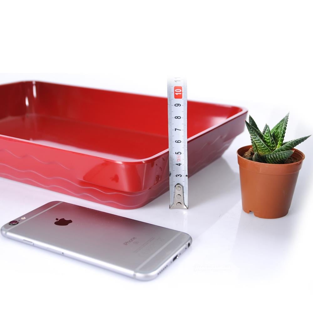 Göreme 570 Termostar Kırılmaz Melamin Açık Büfe Sunum Tepsisi 35x23cm | ID4929