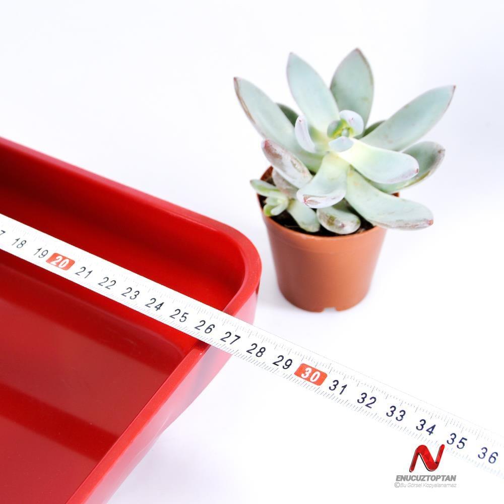 Göreme 571 Termostar Kırılmaz Melamin Açık Büfe Sunum Tepsisi 39x26cm | ID4930