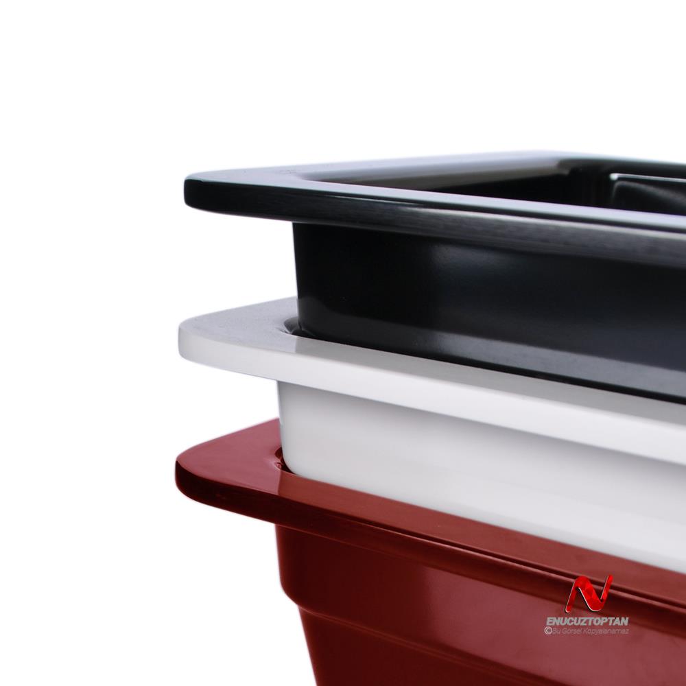 Göreme 573 Kırılmaz Melamin GN-Gastronorm Küvet Pan 1/4 |ID4948