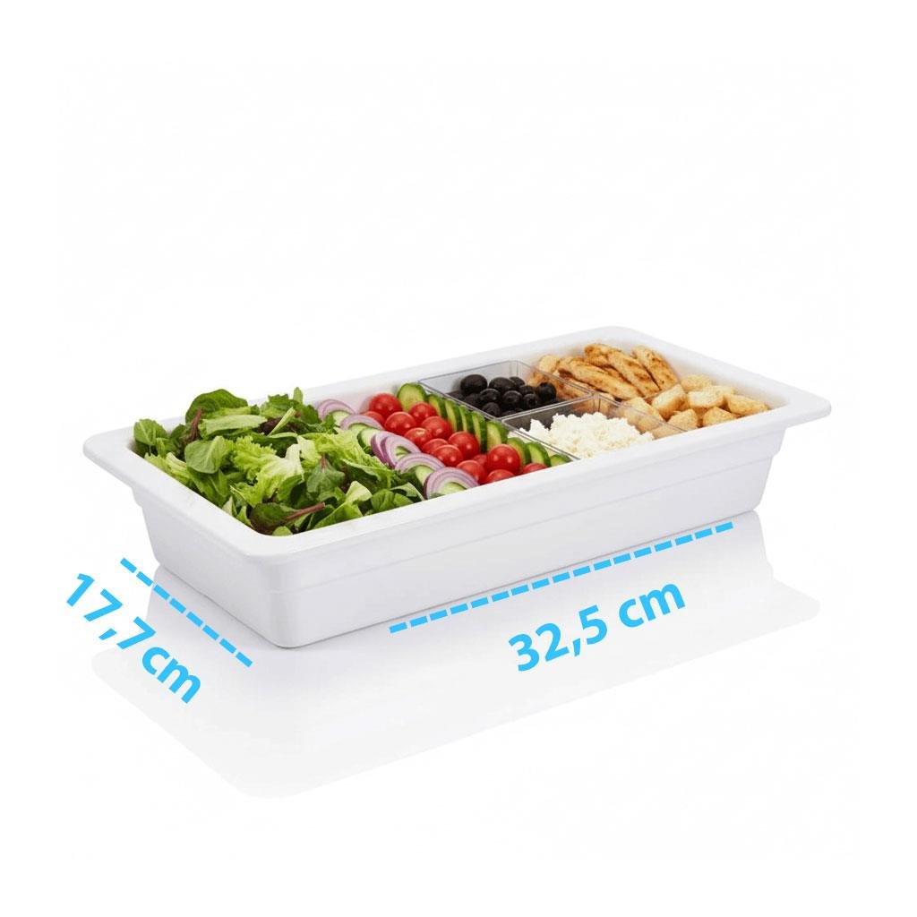 Göreme 574 Kırılmaz Melamin GN-Gastronorm Küvet Pan 1/3 | ID4950