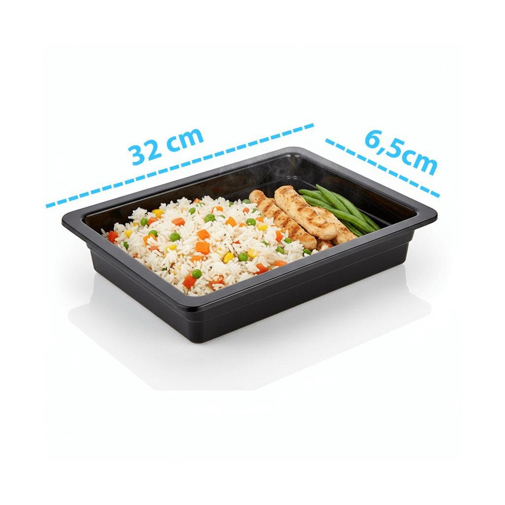 Göreme 575 Kırılmaz Melamin GN-Gastronorm Küvet Pan 1/2 65mm  |ID4945