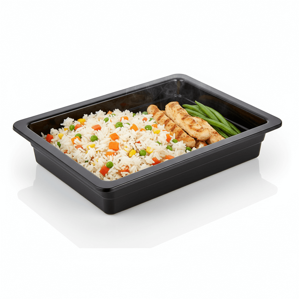 Göreme 575 Kırılmaz Melamin GN-Gastronorm Küvet Pan 1/2 65mm  |ID4945