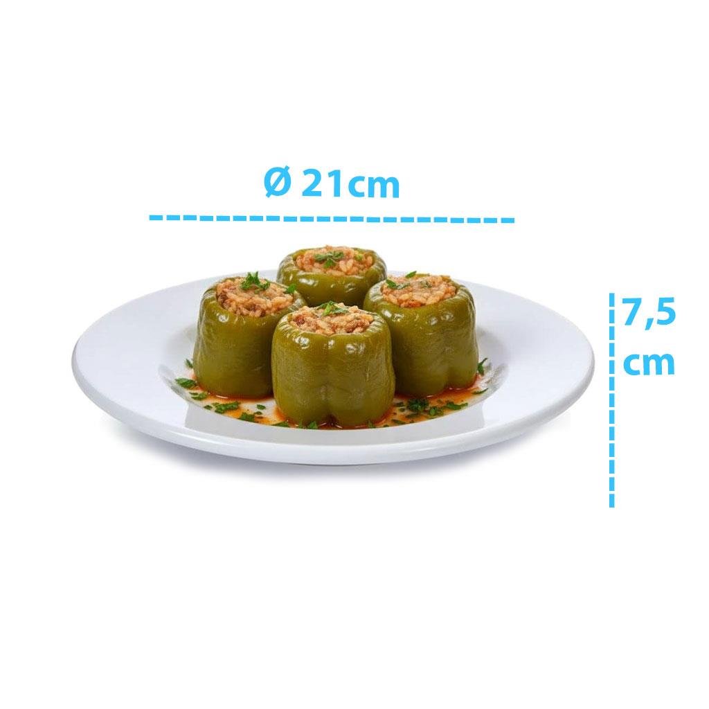 Göreme 580 Kırılmaz Melamin Yemek Tabağı 21cm | ID372