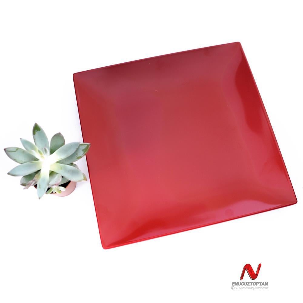 Göreme 590 Termostar Kırılmaz Melamin Form Servis Tabak 25cm | ID4923