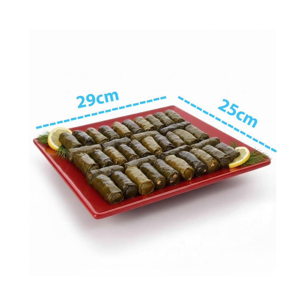 Göreme 590 Termostar Kırılmaz Melamin Form Servis Tabak 25cm | ID4923