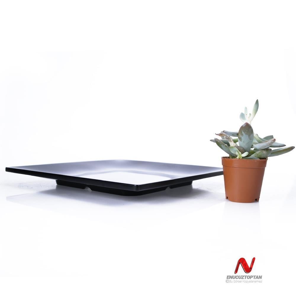 Göreme 590 Termostar Kırılmaz Melamin Form Servis Tabak 25cm | ID4923