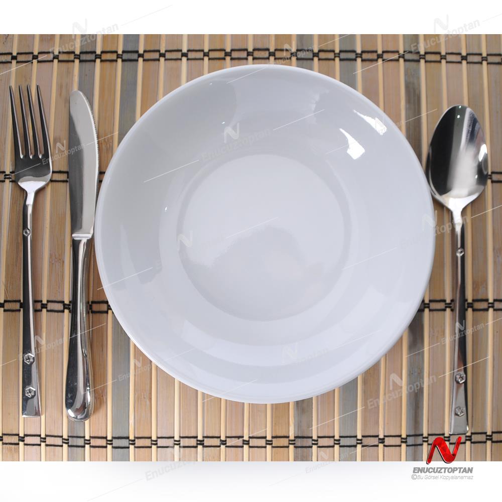 Göreme 591 ENT-TAB Kırılmaz Melamin Enternasyonel Çukur Tabak 20 cm | ID2259