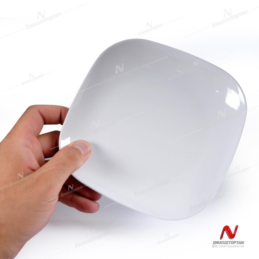 Göreme 592 Termostar Melamin Kare Servis Tabağı 17cm | ID363