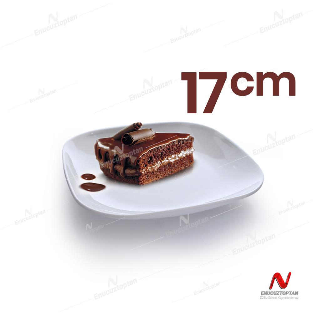 Göreme 592 Termostar Melamin Kare Servis Tabağı 17cm | ID363