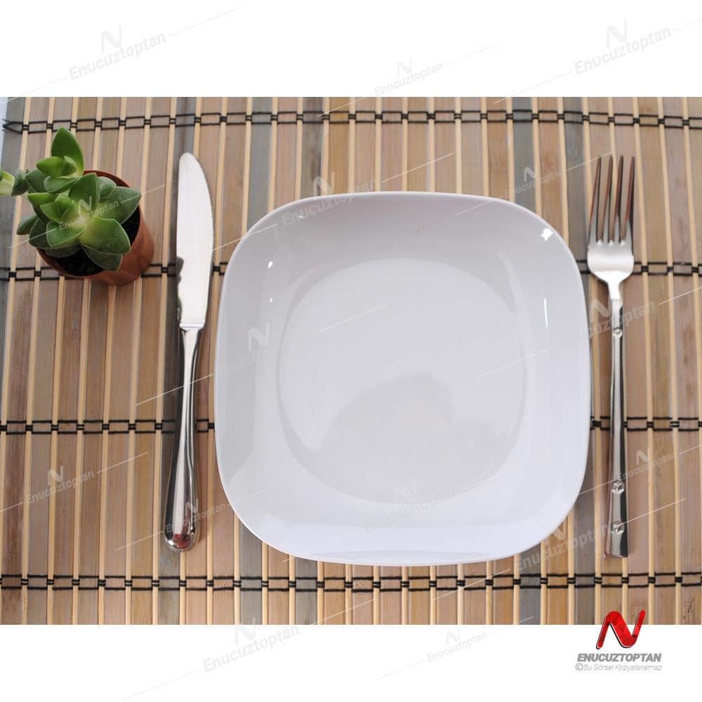 Göreme 593 Termostar Melamin Tabak Kare 19cm | ID3193