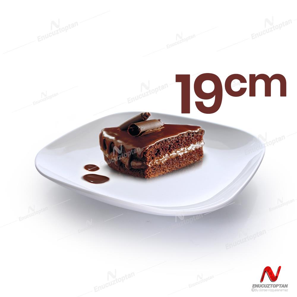 Göreme 593 Termostar Melamin Tabak Kare 19cm | ID3193