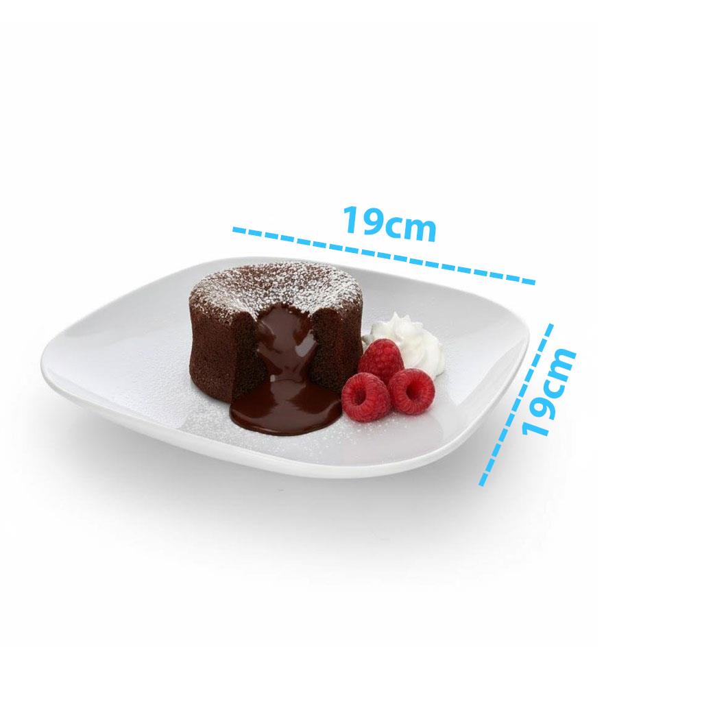 Göreme 593 Termostar Melamin Tabak Kare 19cm | ID3193