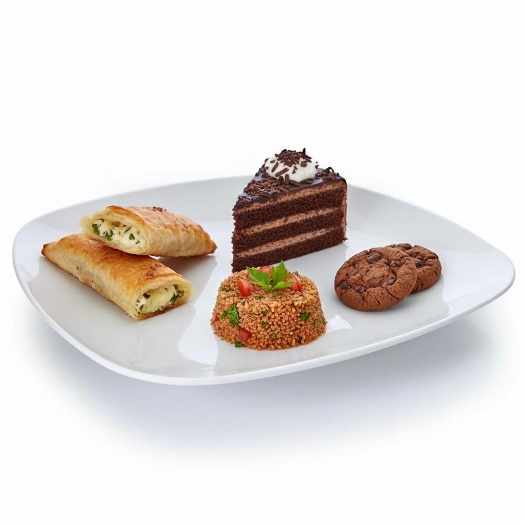 Göreme 596 Termostar Melamin Kare Servis Tabağı 27cm | ID368