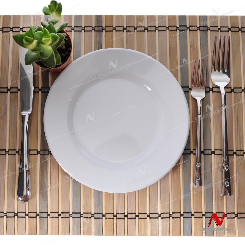 Göreme 598 Termostar Melamin Tatlı Pasta Servis Tabağı 19cm | ID369