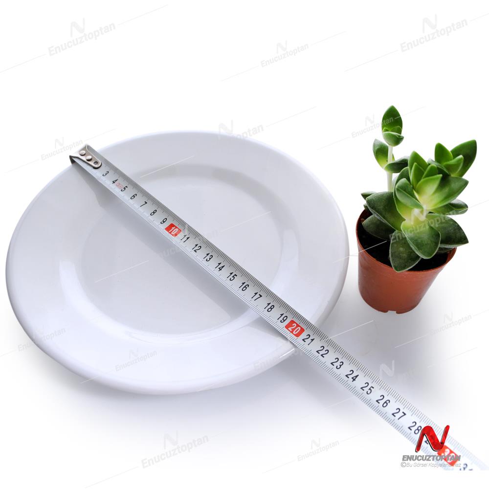 Göreme 599 Termostar Melamin Tatlı Pasta Servis Tabağı 21cm | ID371