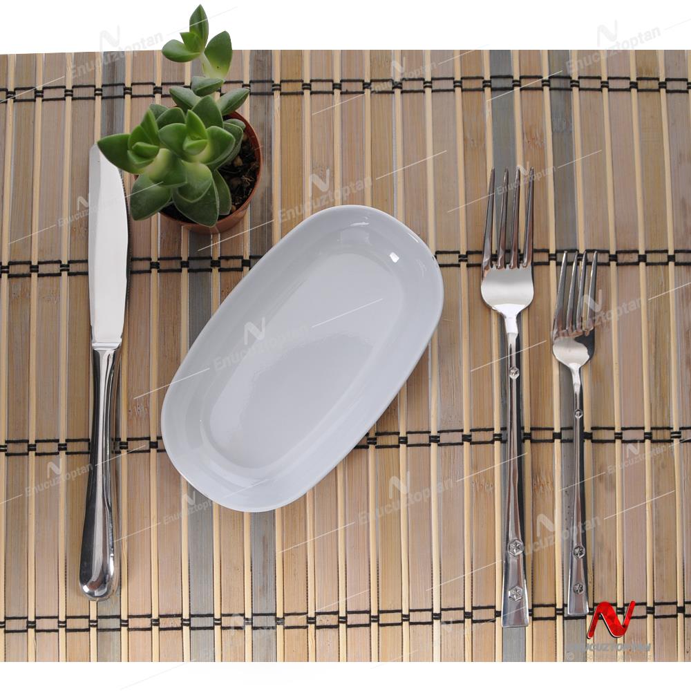 Göreme 605 Termostar Melamin Oval Kayık Tabak - 15x9cm | ID4953