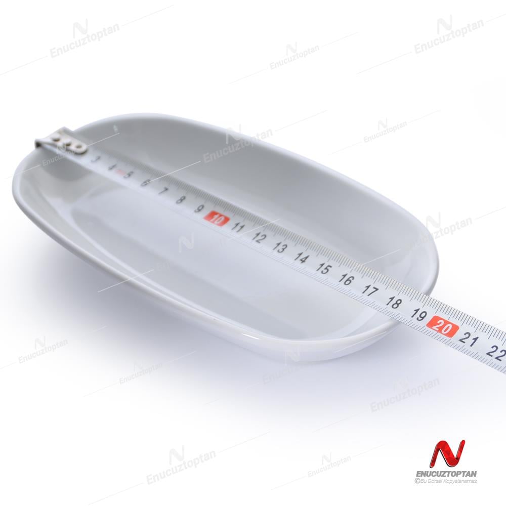 Göreme 606 Termostar Melamin Oval Kayık Tabak - 19x11cm | ID4952