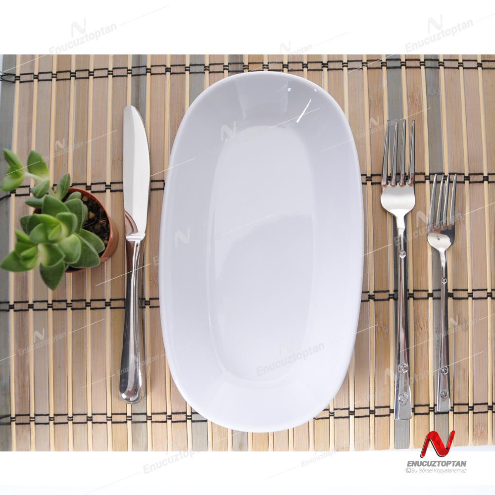 Göreme 607 Termostar Melamin Kayık Tabak No:1 - 13x24cm | ID2250