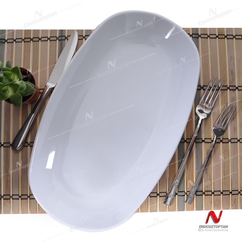 Göreme 609 Termostar Melamin Kayık Tabak No:3 - 20x34cm | ID2252