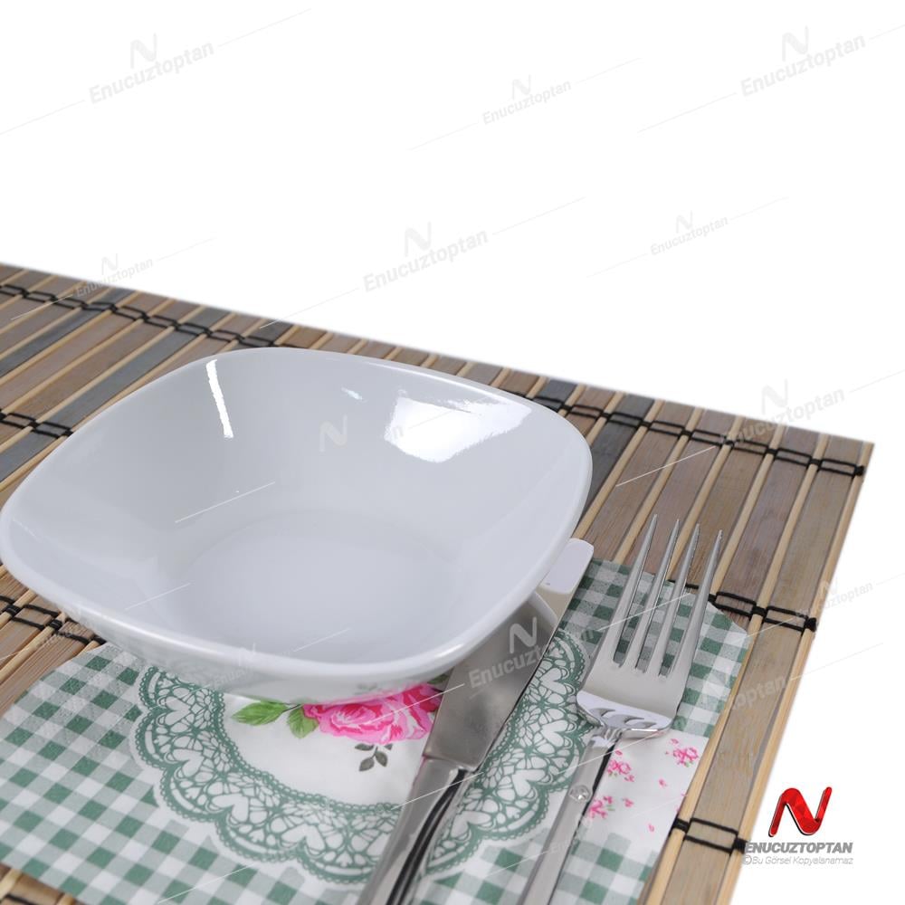 Göreme 610 Termostar Mimoza Melamin Kare Kase | ID3188