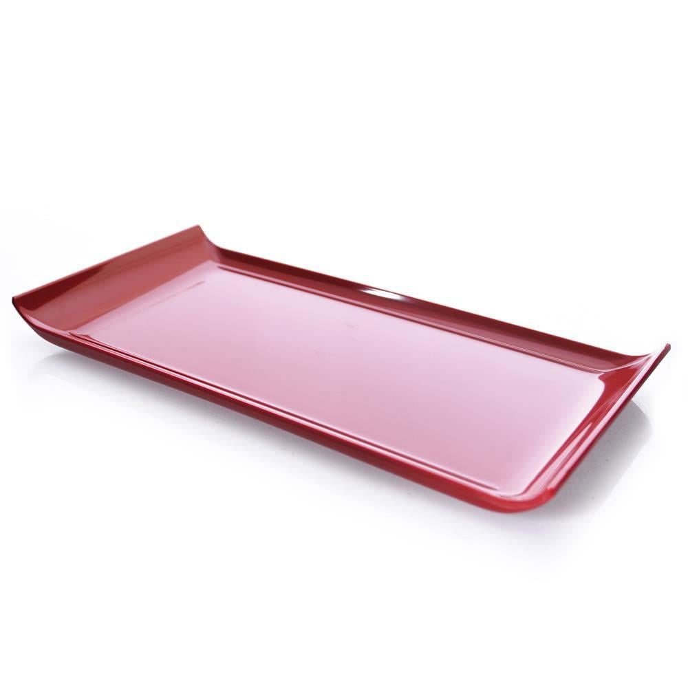 Göreme 612 Termostar Kırılmaz Melamin Kahve Pasta Sunum Tepsisi 30 cm  | ID4909