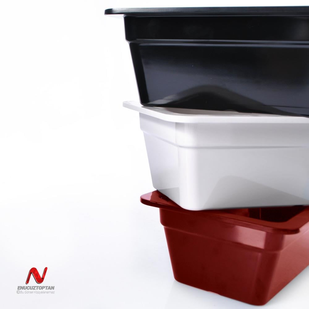 Göreme 617 Kırılmaz Melamin GN-Gastronorm Küvet Pan 1/2 100mm |ID4944