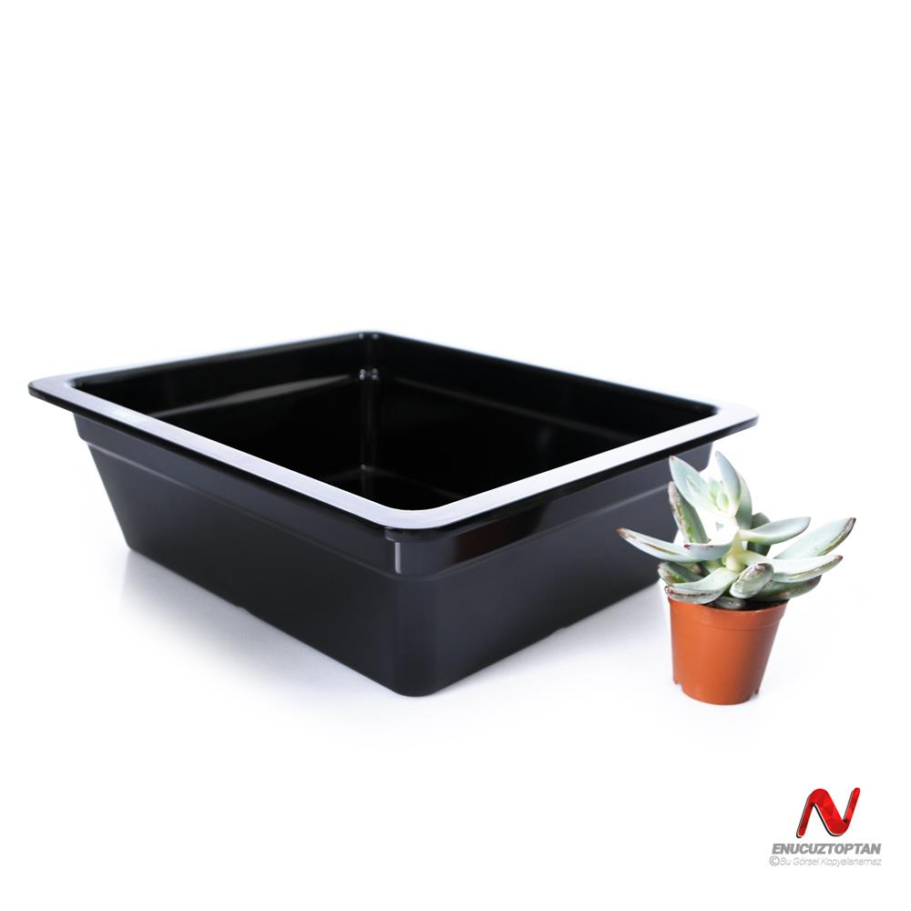 Göreme 617 Kırılmaz Melamin GN-Gastronorm Küvet Pan 1/2 100mm |ID4944