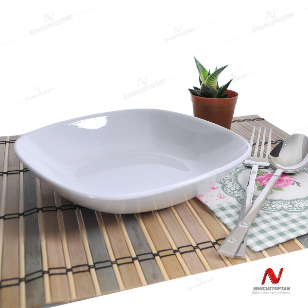 Göreme 620 Termostar Mimoza Melamin Kare Kase | ID3192