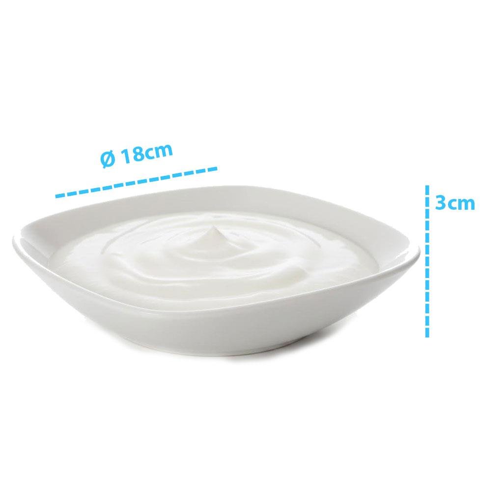 Göreme 620 Termostar Mimoza Melamin Kare Kase | ID3192