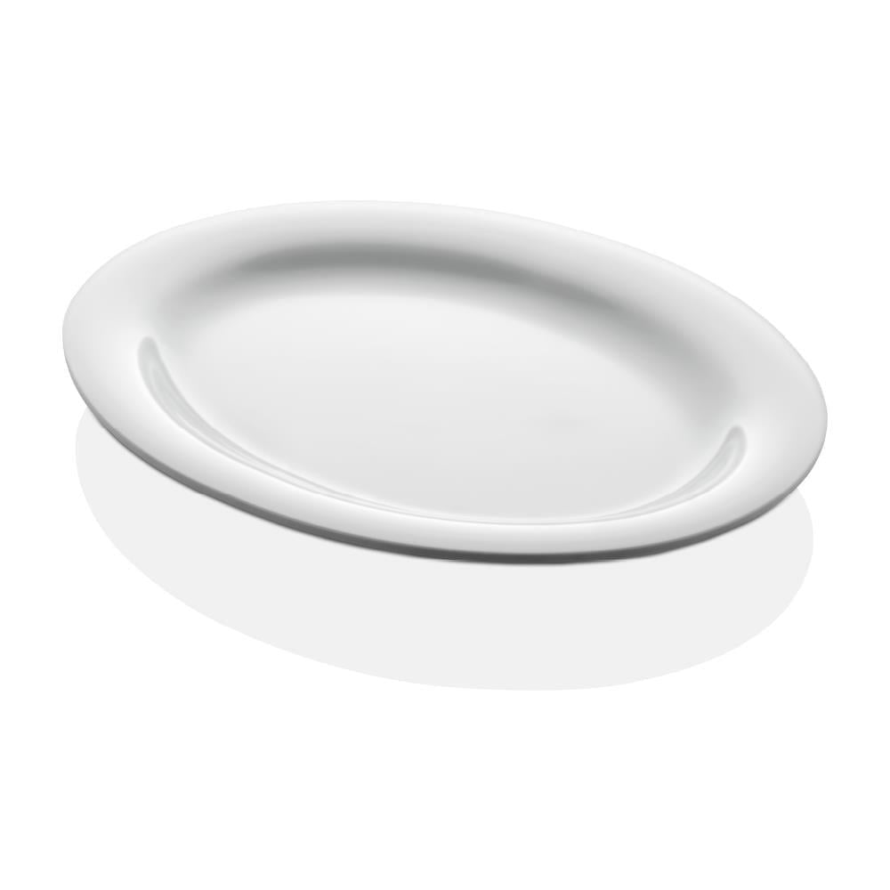 Göreme 630 Termostar Melamin Arya Kayık Tabak 39,5x30,5cm Beyaz