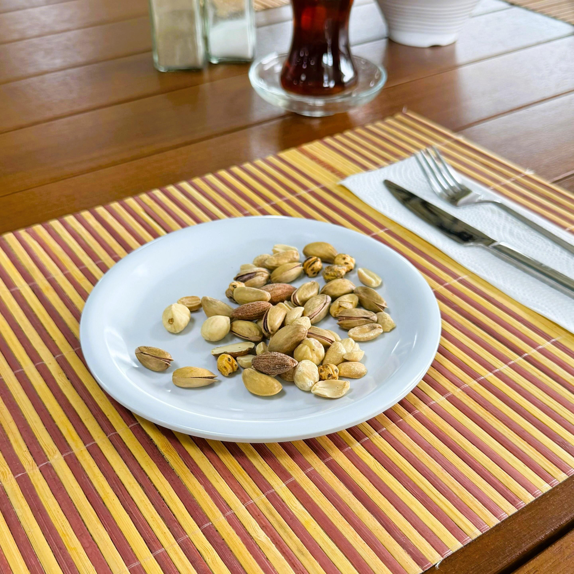 Göreme 643 Termostar Melamin Arya Servis Tabak 17cm Beyaz