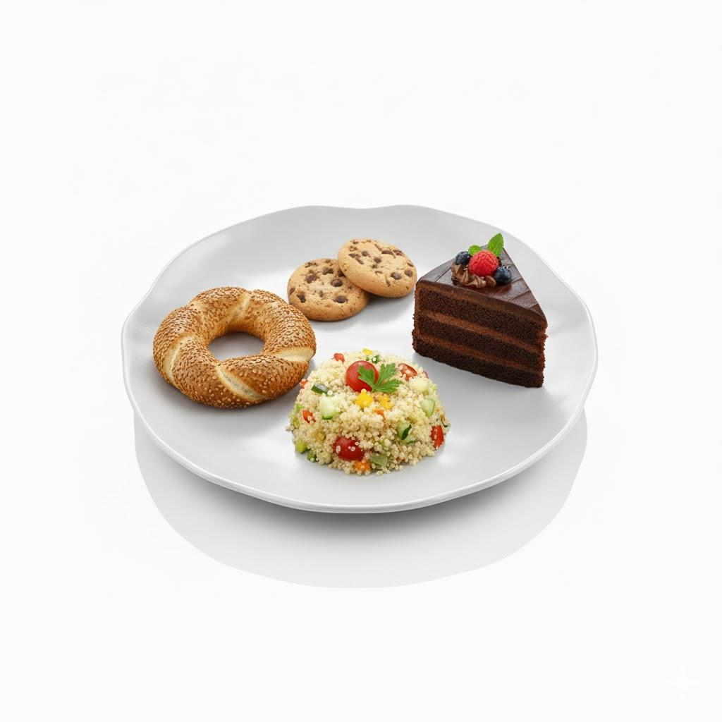 Göreme 666 Termostar Kırılmaz Melamin Mat Kaya Servis Tabak Ø28cm