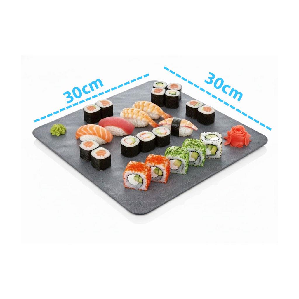 Göreme 667 Termostar Kırılmaz Melamin Mat Kaya Sunum 30x30cm