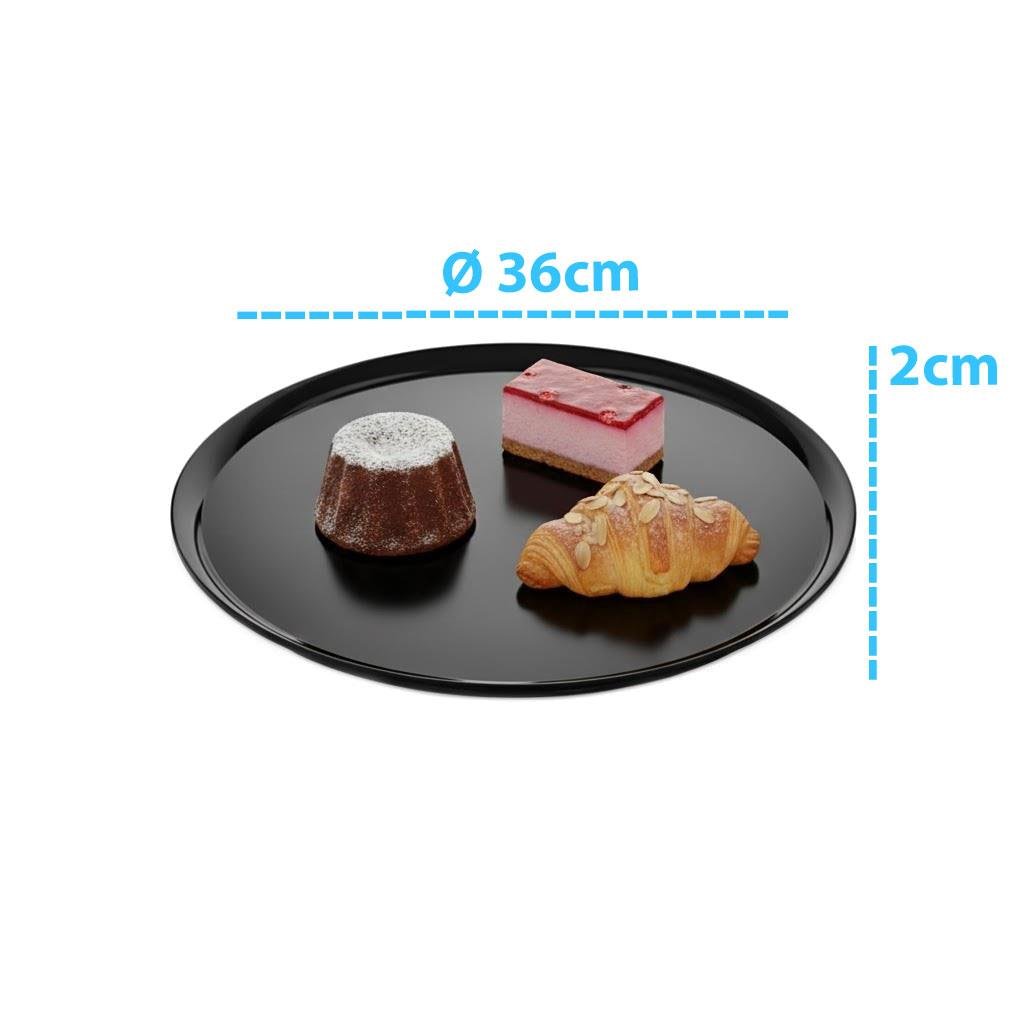 Göreme 677 Termostar Kırılmaz Melamin Açık Büfe Sunum Ø25cm