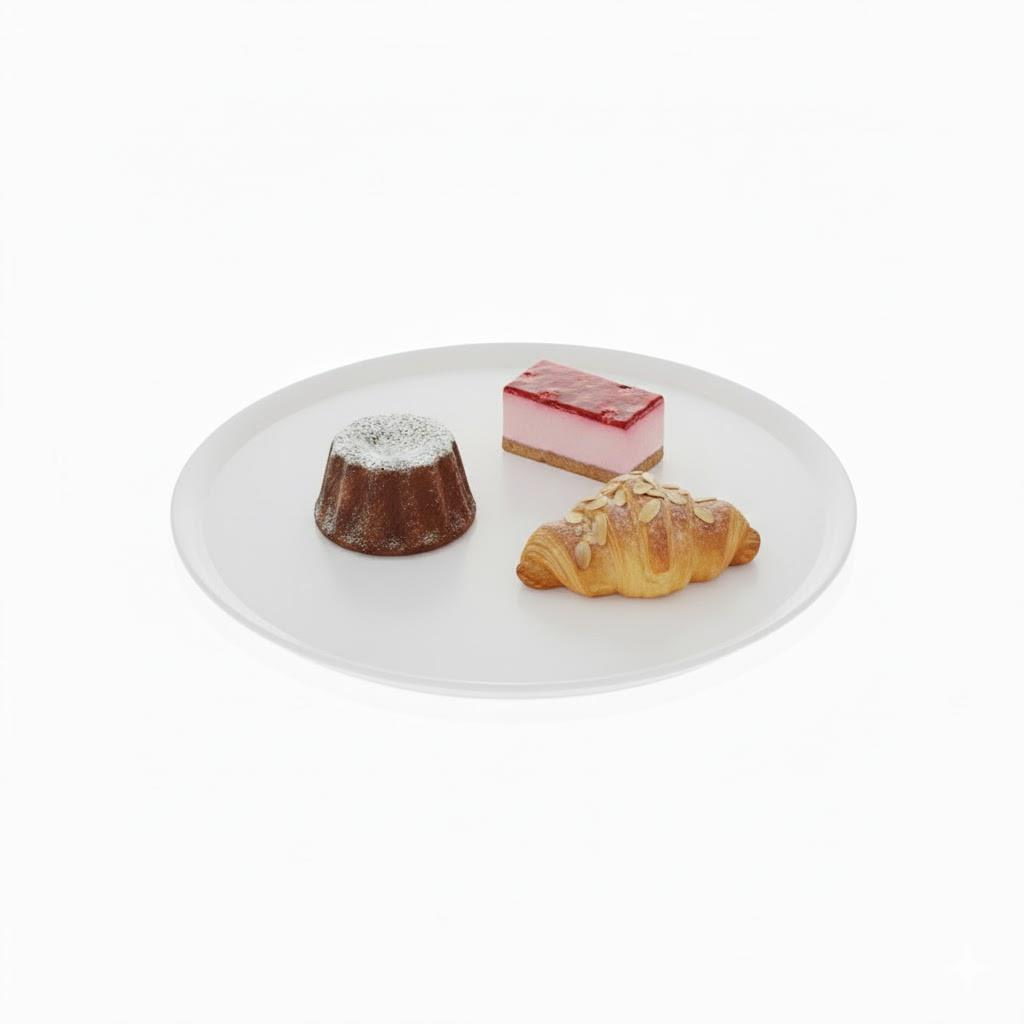 Göreme 677 Termostar Kırılmaz Melamin Açık Büfe Sunum Ø25cm