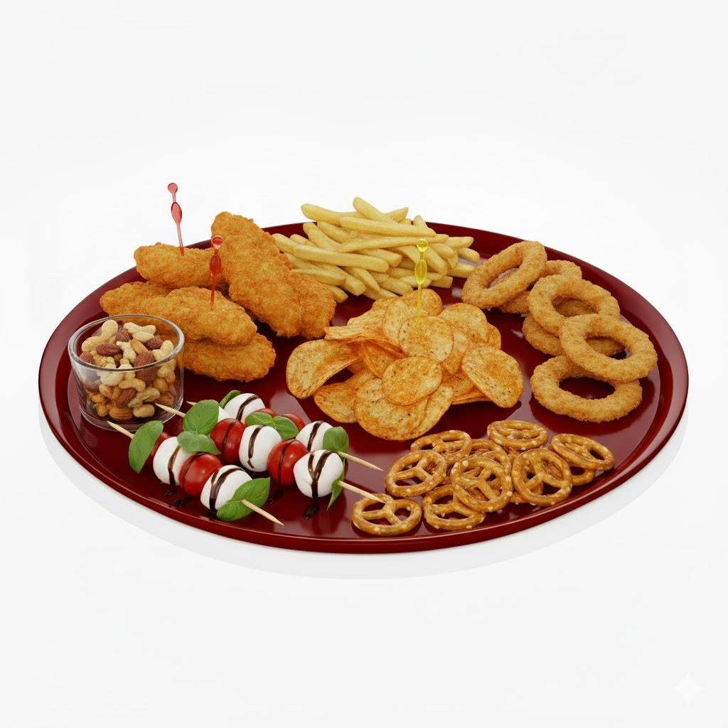 Göreme 679 Termostar Kırılmaz Melamin Açık Büfe Sunum Ø50cm