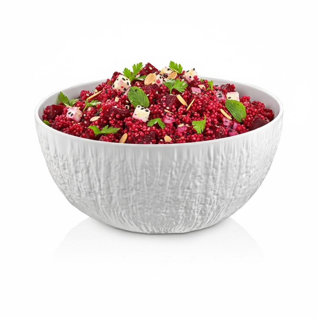 Göreme 684 Termostar Kırılmaz Melamin Mat Ağaç Kase Ø 26cm