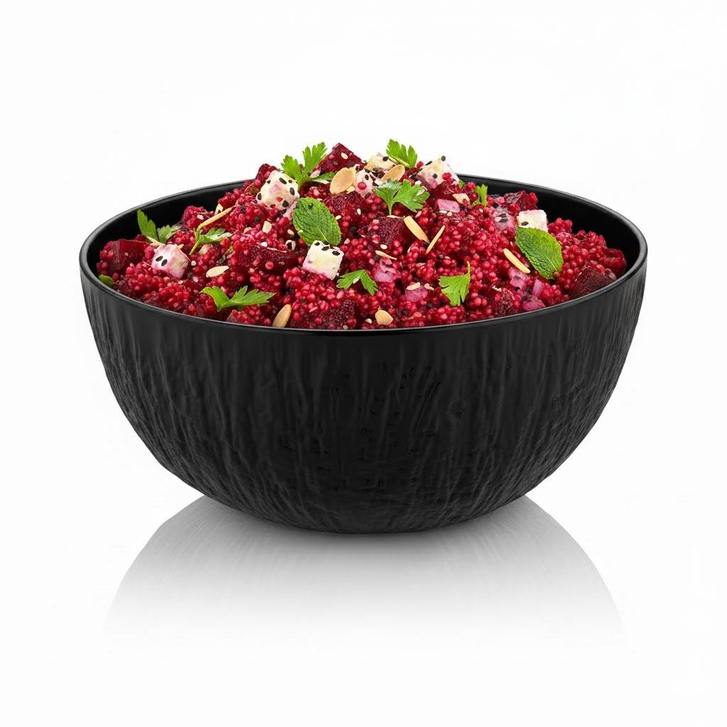 Göreme 684 Termostar Kırılmaz Melamin Mat Ağaç Kase Ø 26cm